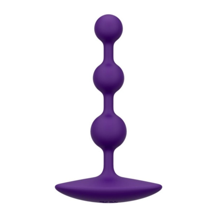 ROMP - AMP PERLE ANALALI IN SILICONE FLESSIBILE VIOLA 12,5 CM VIOLA